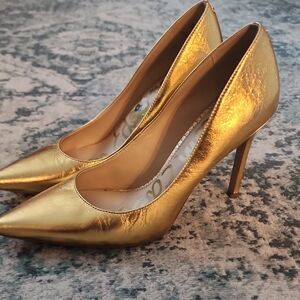 Gold Women's Heels